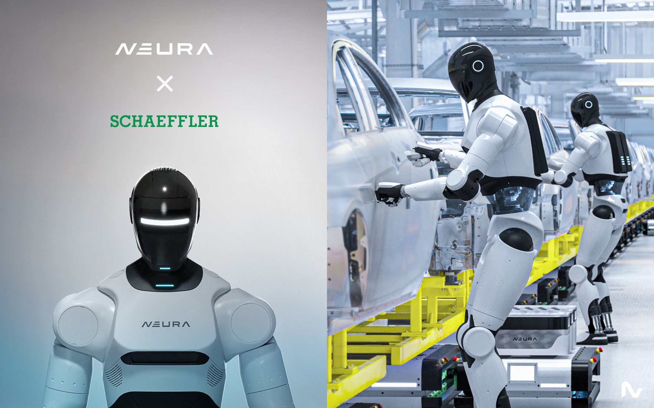 NEURA Robotics Schaeffler Technology Partnership 4NE1