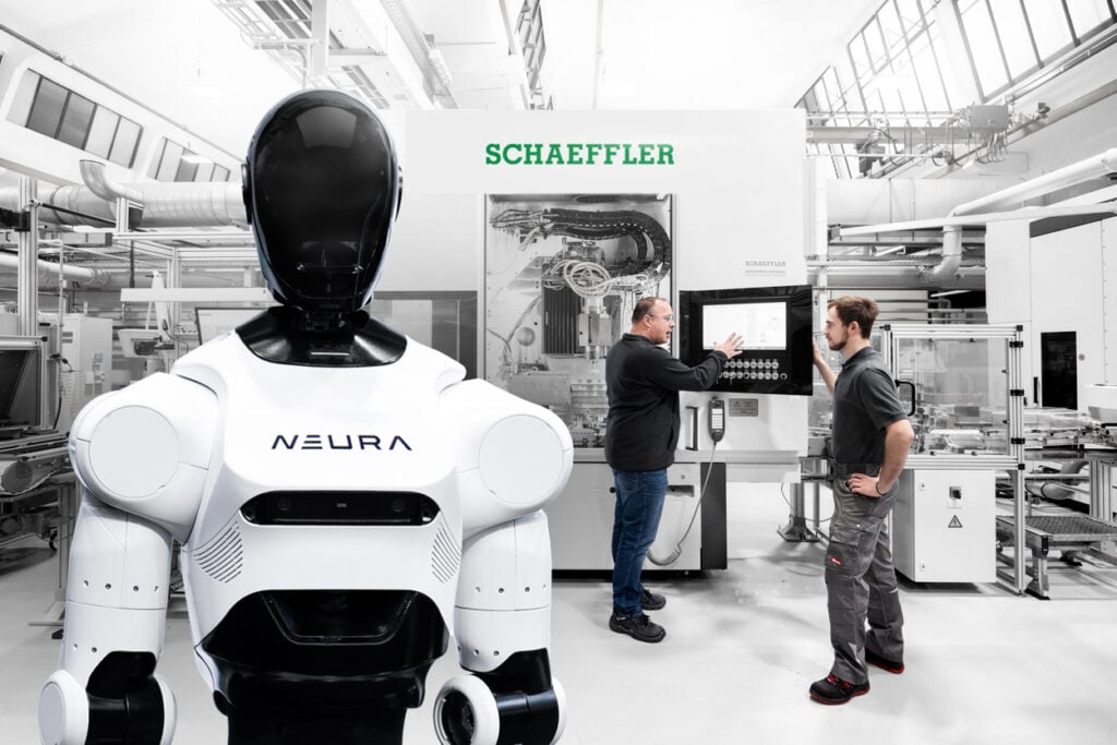 NEURA Robotics Schaeffler Technologiepartnerschaft 4NE1