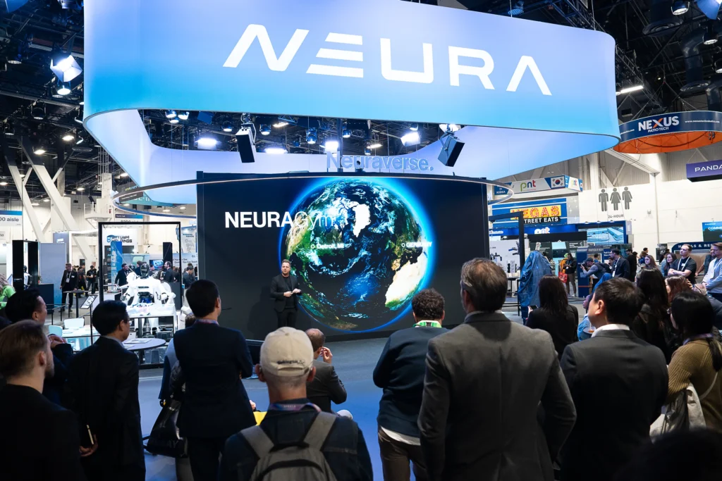 NEURA Robotics Booth at CES 2026