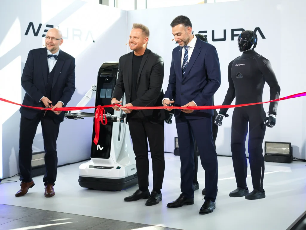 neura and tum opening of robogym munich